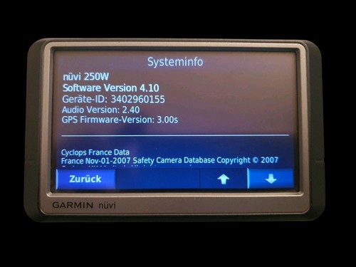 Garmin nüvi 250w - garmin,
